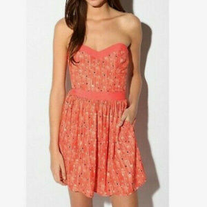 Kimchi Blue Strapless Polka Dot Sundress 2